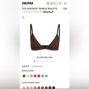 SKIMS Fits Everybody Triangle Bralette